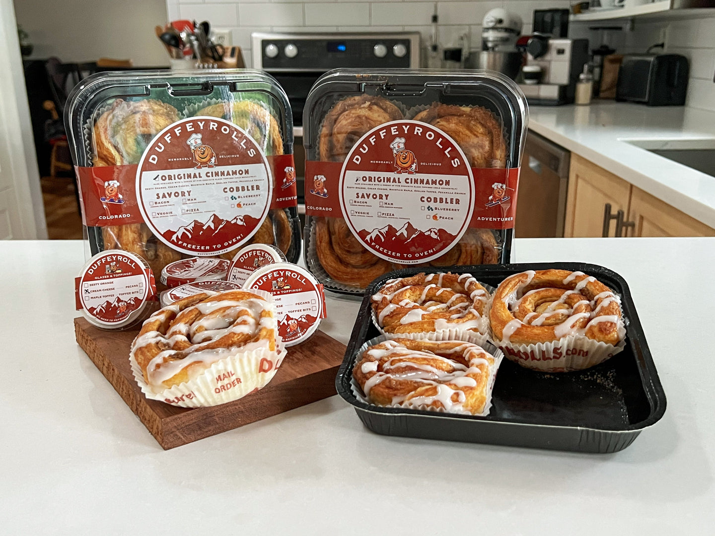 One Dozen Irish Cream Cinnamon Rolls
